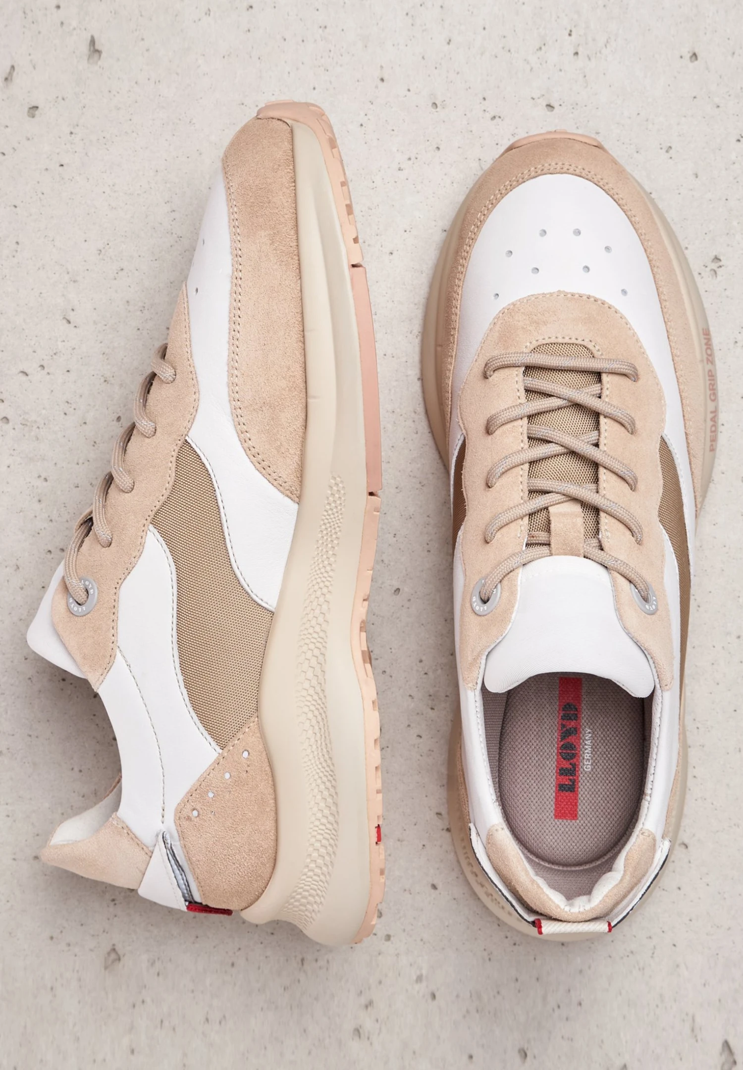 Lloyd Velo 2 Cycling SneakerSneakers BasseWeiß Beige Donna Sneakers LL111A067-A11 4 Lloyd Velo 2 Cycling SneakerSneakers BasseWeiß Beige Donna Sneakers LL111A067-A11 - immagine 4