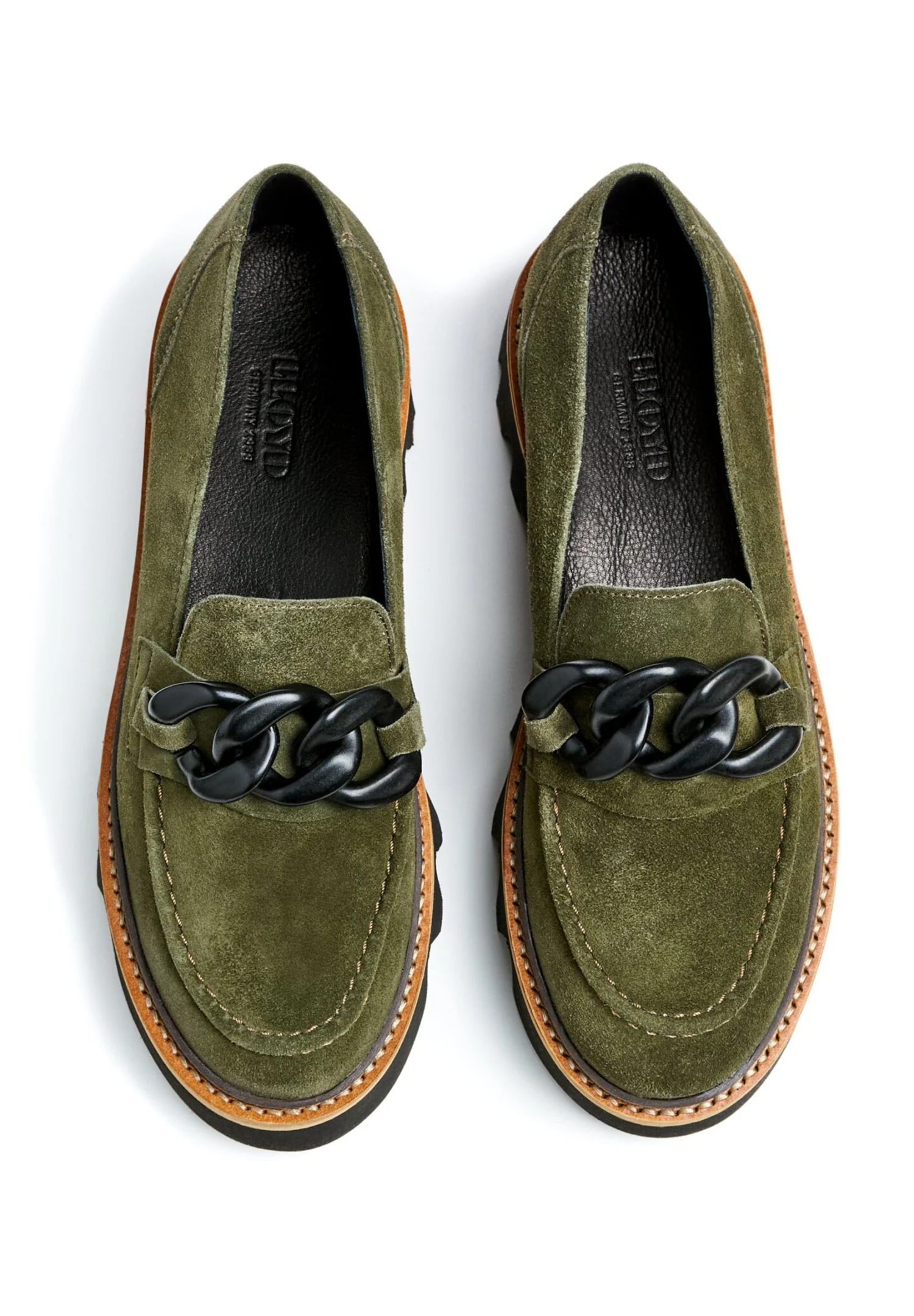 Lloyd ModernerScarpe Senza LacciGrün Donna Scarpe Piatte LL111E06R-M11 3 Lloyd ModernerScarpe Senza LacciGrün Donna Scarpe Piatte LL111E06R-M11 - immagine 3