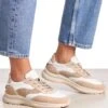 Lloyd Velo 2 Cycling SneakerSneakers BasseWeiß Beige Donna Sneakers LL111A067-A11