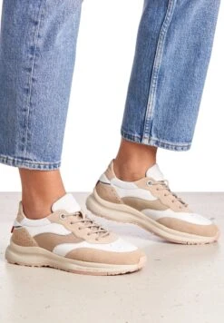 Lloyd Velo 2 Cycling SneakerSneakers BasseWeiß Beige Donna Sneakers LL111A067-A11