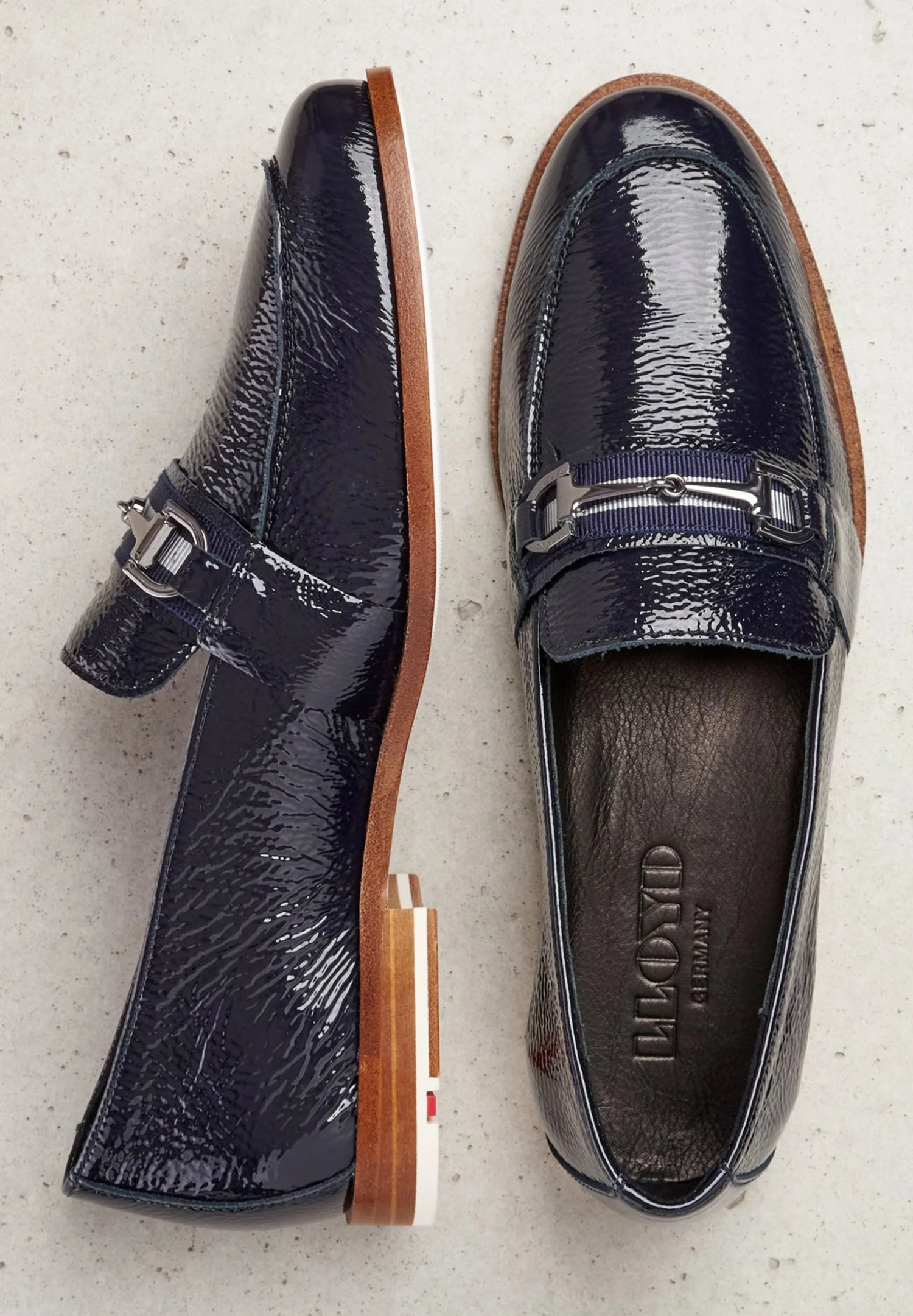 Lloyd Scarpe Senza LacciBlau Donna Scarpe Piatte LL111E040-K11 4 Lloyd Scarpe Senza LacciBlau Donna Scarpe Piatte LL111E040-K11 - immagine 4