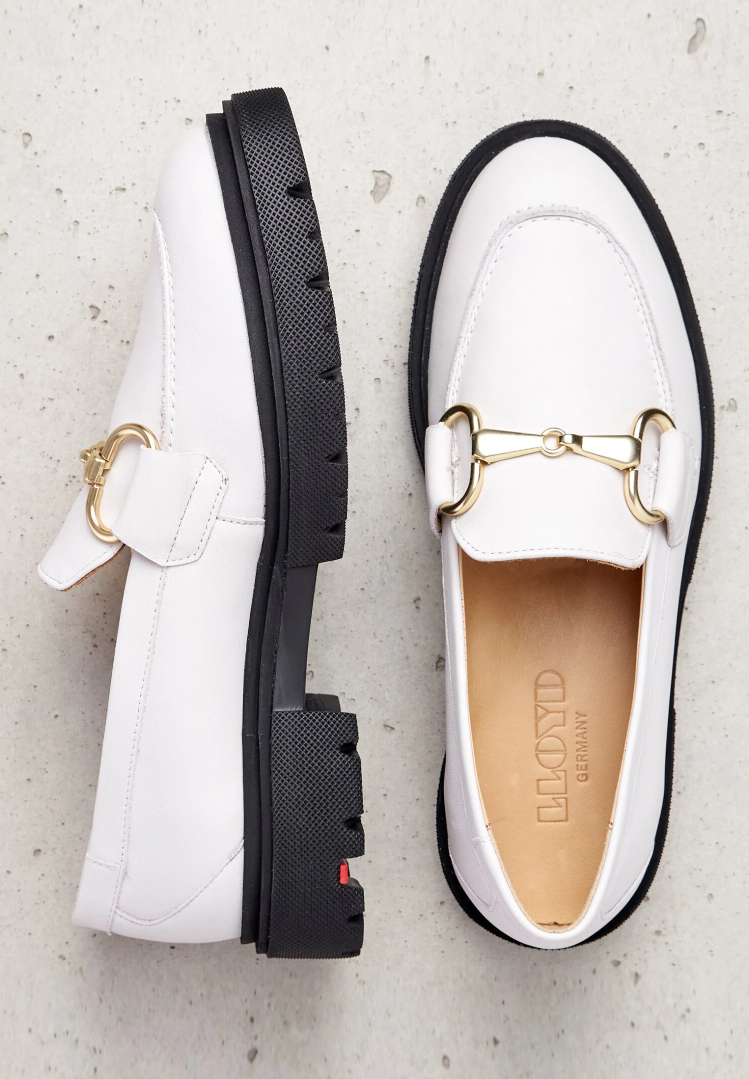 Lloyd Mit Kontrastierender SohleScarpe Senza LacciWeiss Donna Scarpe Piatte LL111E05I-A11 4 Lloyd Mit Kontrastierender SohleScarpe Senza LacciWeiss Donna Scarpe Piatte LL111E05I-A11 - immagine 4