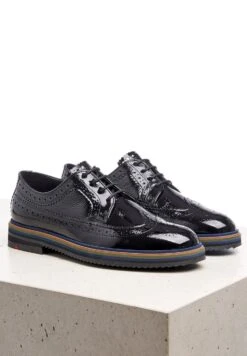 Lloyd Mit Flachem Blockabsatz - Stringate - Schwarz -Lloyd df1ae0c66cbf4d2e8ed7365e7bbe4cc2